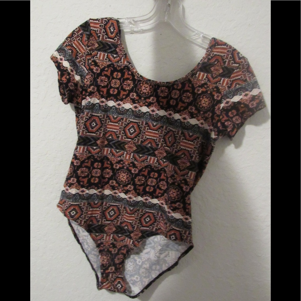 Tribal Print Bodysuit